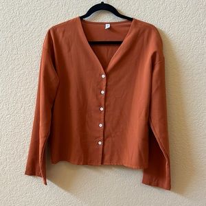 Button up blouse